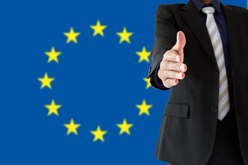 handshake in  europe