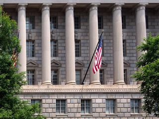 US federal government building