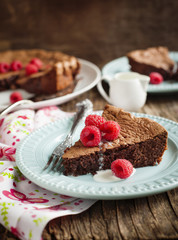 Chocolate almond cake