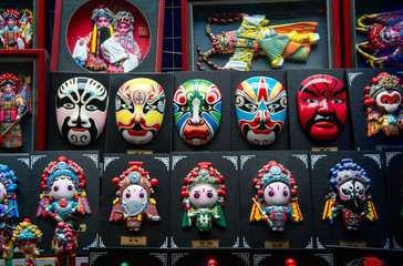 Souvenir chinese traditional opera mask