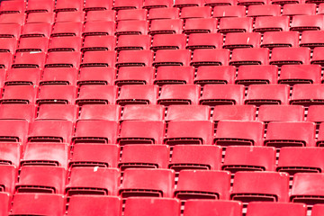 Naklejka premium Seats at stadium