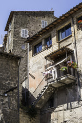 Fototapeta na wymiar Traditional Italian homes