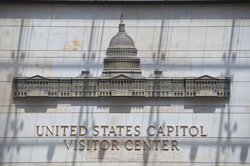 Washington capitol visitor center sign