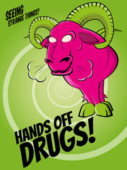 bock drogen warnung poster