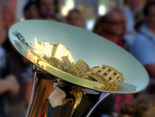 tuba music and reflection