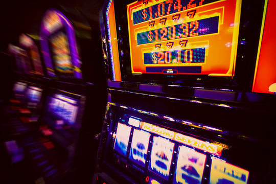 Spielautomat im Casino