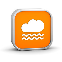 Misty and cloudy sign