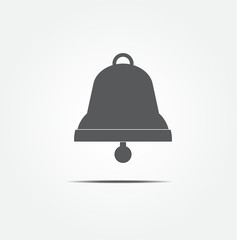 Ringing bell vector icon