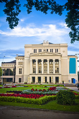 Opera theater in Riga