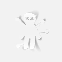 realistic design element: voodoo Doll