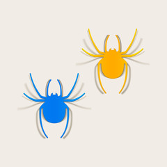 realistic design element: spider