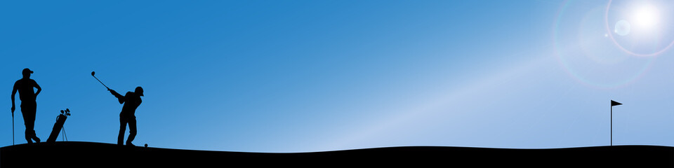 Vector silhouette of people.