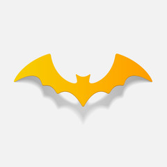 realistic design element: bat