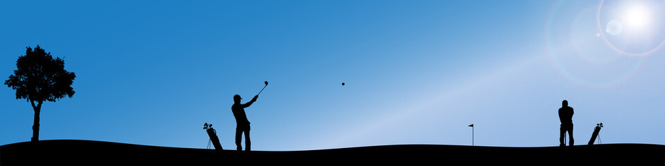 Vector silhouette of people.
