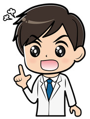 怒るドクター