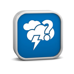 Likely mainly cloudy with possibility of lightning sign