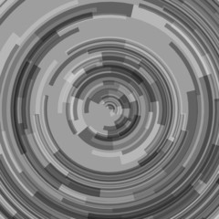 Abstract technology circles vector