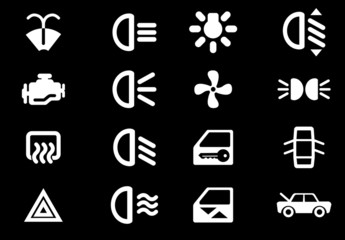 car interface sign