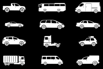 Vehicles Icon Set
