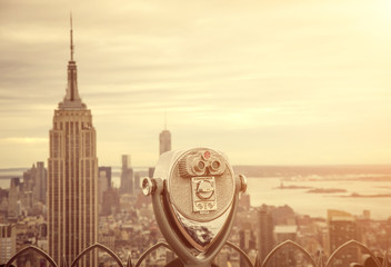 Naklejka premium New York skyline