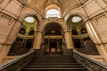 Naklejka premium Rathaus Hannover Innenansicht