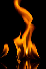 Fototapeta premium Fire flames