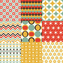 Retro seamless pattern