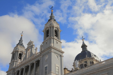 Fototapeta na wymiar Cathedral of Almuden. Madrid, Spain