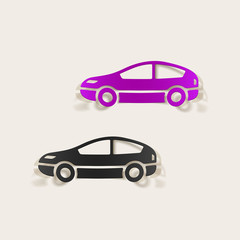 realistic design element: car