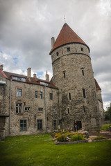 Fototapeta na wymiar the Ancient tower in Tallin city, Estonia - Kiek in de Kok