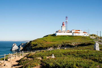 Fototapeta na wymiar Cabo Da Roca, Sintra, Portugal.