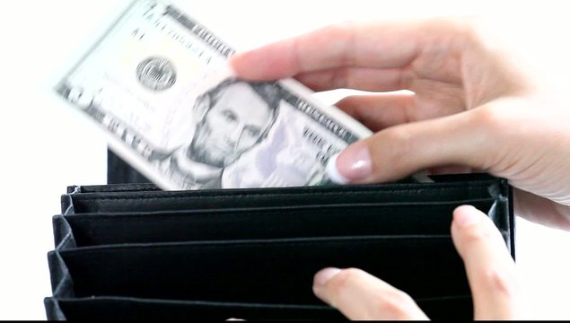 Geldb&ouml;rse 5 Dollar