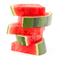 Sliced ripe watermelon