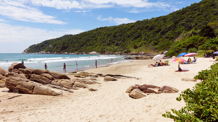 Strand in Santa Catarina, Brasilien