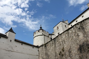 Fototapeta na wymiar Salzburg Fortress Walls
