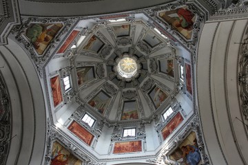 Obraz premium Dom in Salzburg