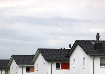 Row of houses in Germany