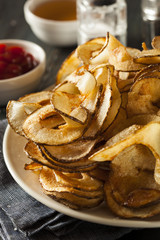 Homemade Spiral Cut Potato Chips