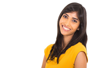 young indian woman close up