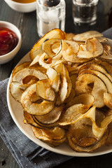 Homemade Spiral Cut Potato Chips