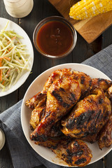 Homemade Grilled Barbecue Chicken