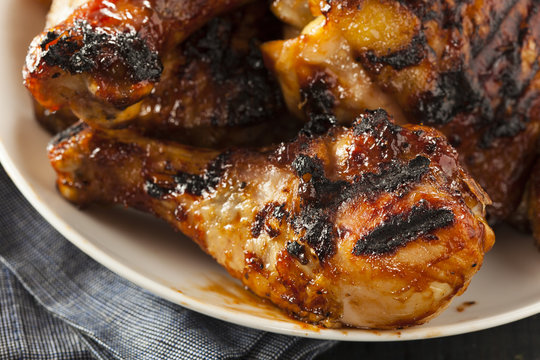 Homemade Grilled Barbecue Chicken