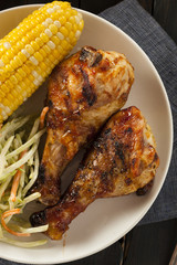 Homemade Grilled Barbecue Chicken