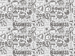 doodle business seamless