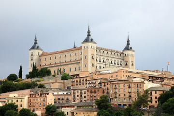 Fototapeta na wymiar Alcazar of Toledo, Castilla-La Mancha, Spain