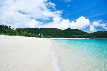 沖縄の海・阿波連ビーチ