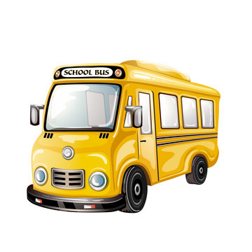 Illustration of School bus
