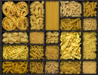 various noodles