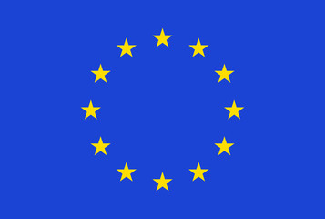 European flag. Vector
