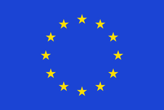European flag. Vector